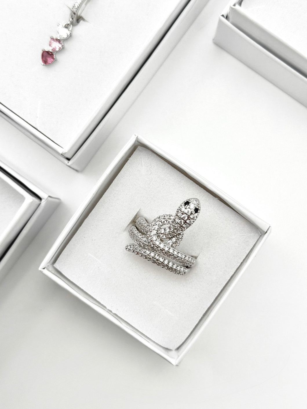 Anello serpente luxury