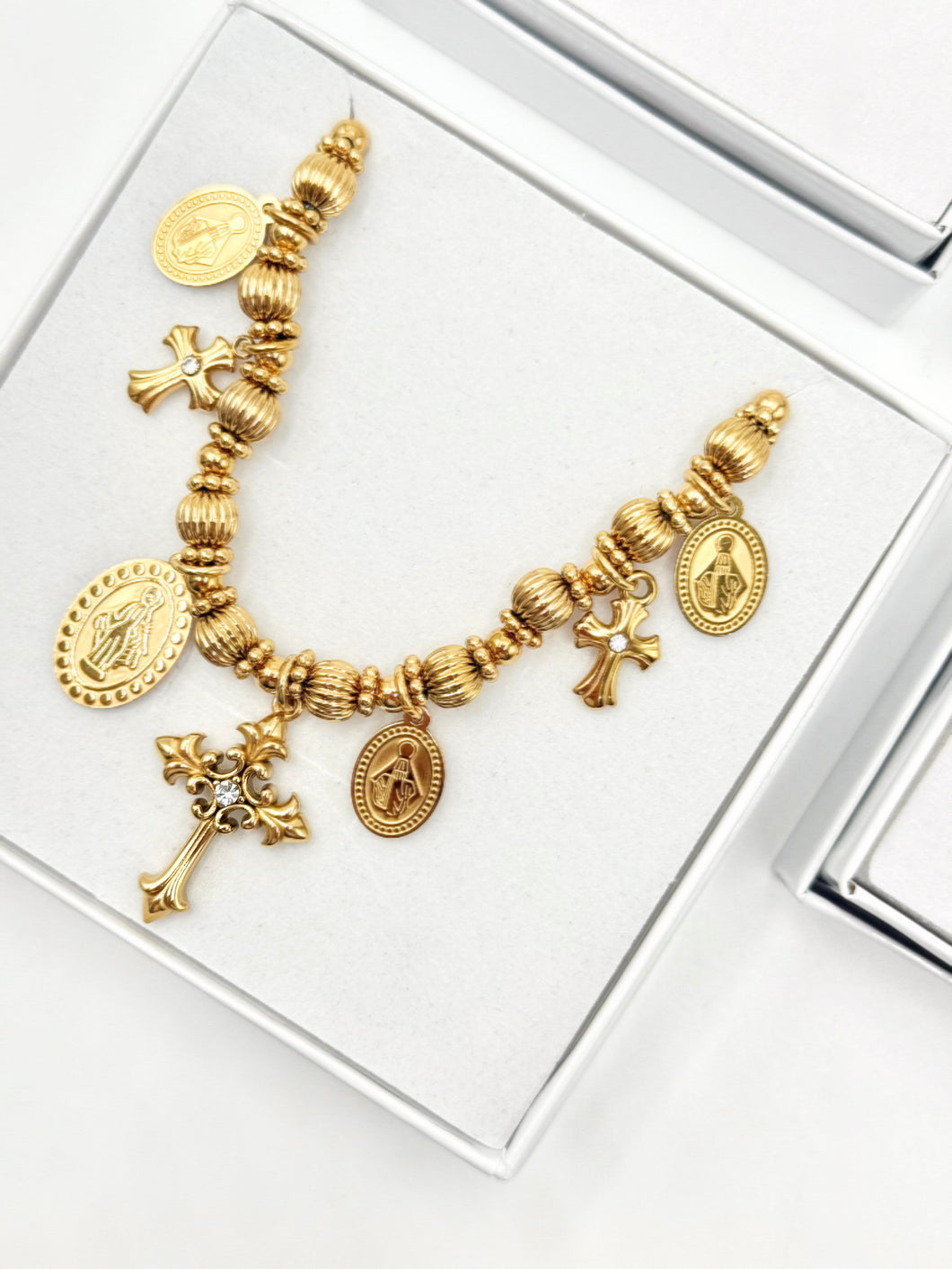 Collana multi-ciondoli