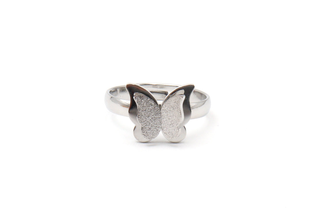 Anello farfalla in 3d
