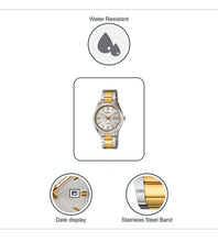 Carica l&#39;immagine nel visualizzatore di Gallery, Orologio Casio bicolore
