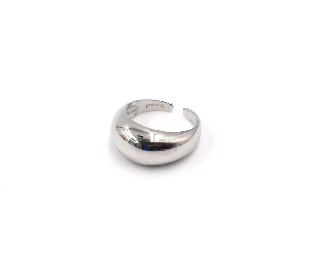 Anello bombato liscio