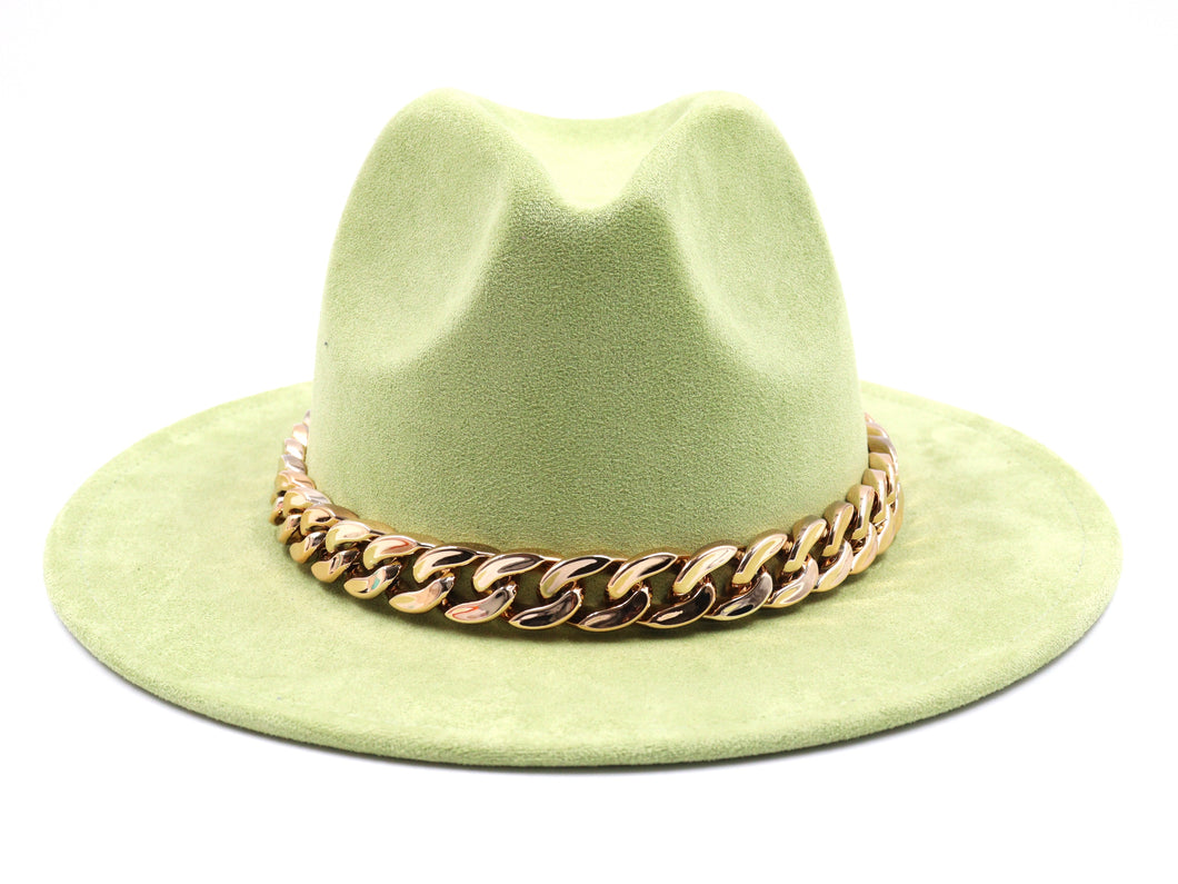 Cappello in camoscio