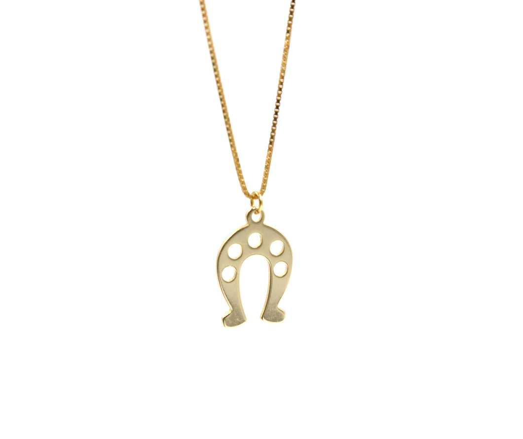 Collana portafortuna “ferro di cavallo”